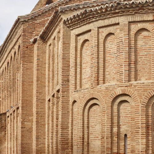 San Lorenzo El Real church. Mudejar style. Castilla León. Spain